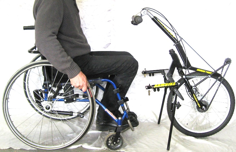 Hand cycle best sale for disabled